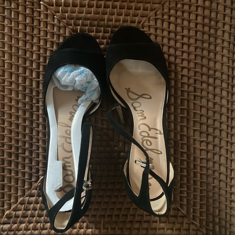 Sam Edelman Susie in black suede size 9M